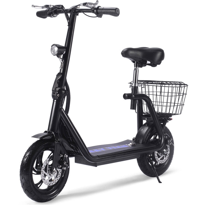 MotoTec Metro 36v 500w Lithium Electric Scooter, Max Speed 15 MPH