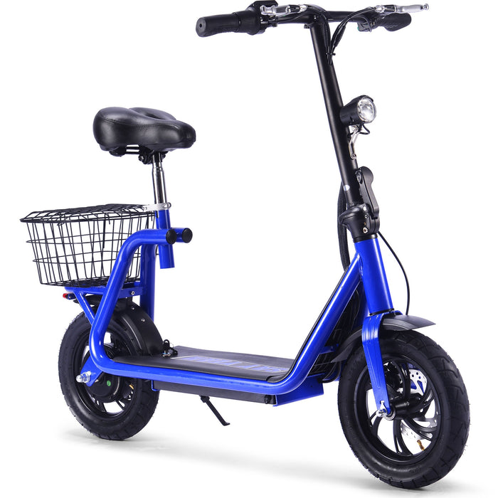 MotoTec Metro 36v 500w Lithium Electric Scooter, Max Speed 15 MPH