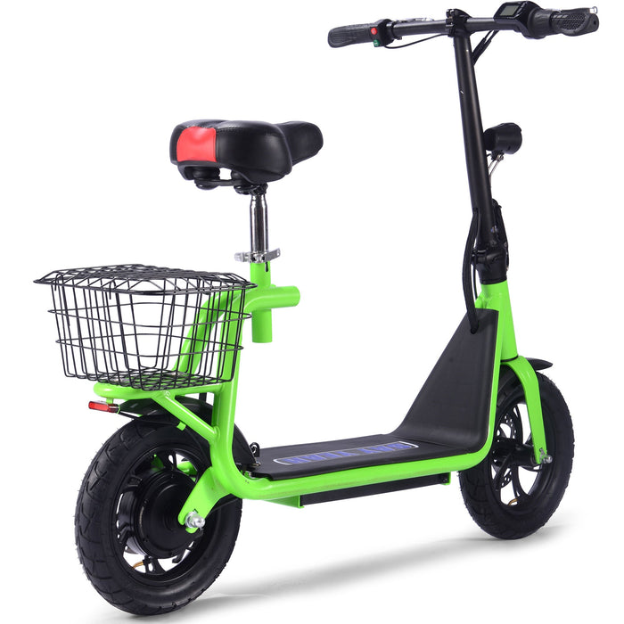 MotoTec Metro 36v 500w Lithium Electric Scooter, Max Speed 15 MPH