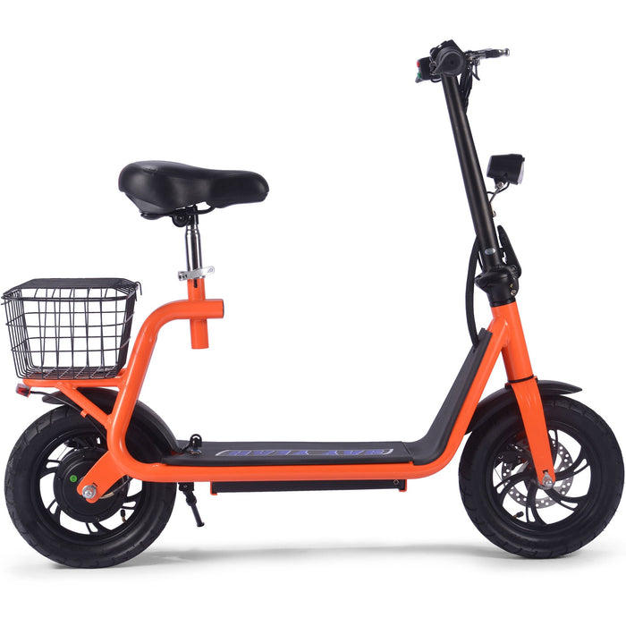 MotoTec Metro 36v 500w Lithium Electric Scooter, Max Speed 15 MPH
