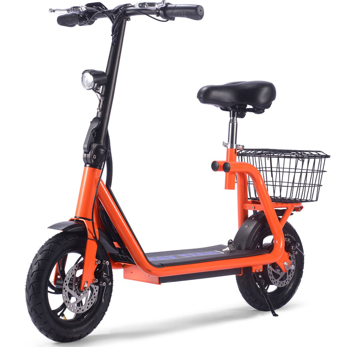 MotoTec Metro 36v 500w Lithium Electric Scooter, Max Speed 15 MPH