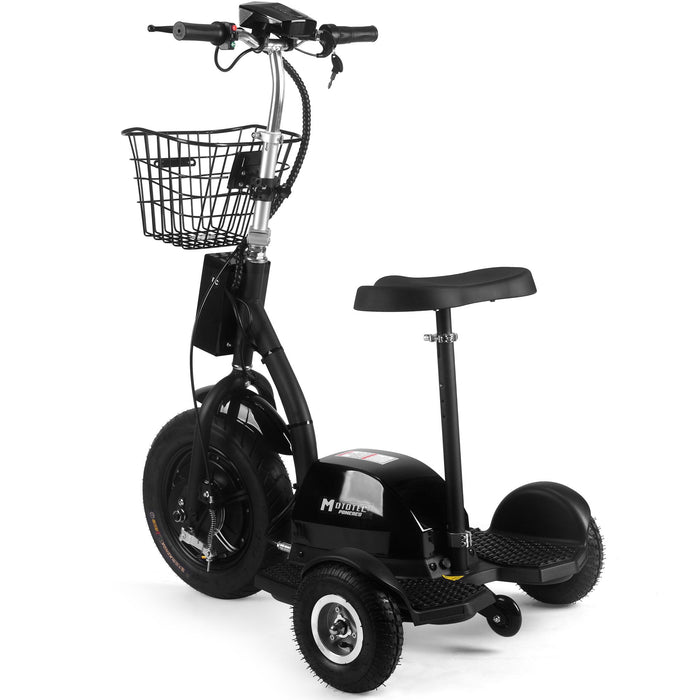 MotoTec Electric Trike 48v 500w, Max Speed 22 MPH