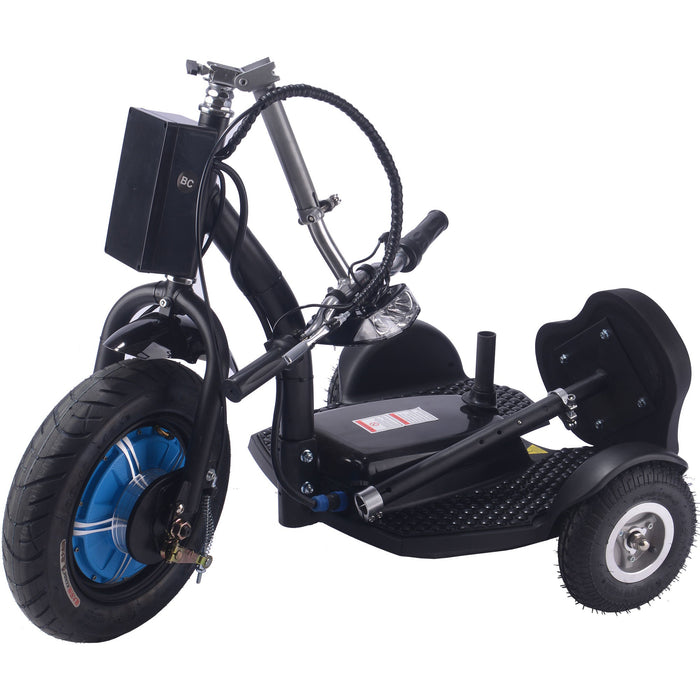 MotoTec Electric Trike 48v 750w Lithium, Max Speed 25 MPH
