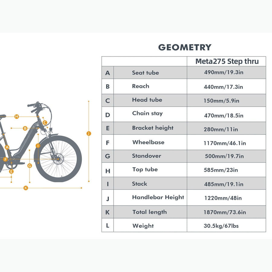 Eunorau META275 1.0 20 MPH Electric Commuter Bike, 500W