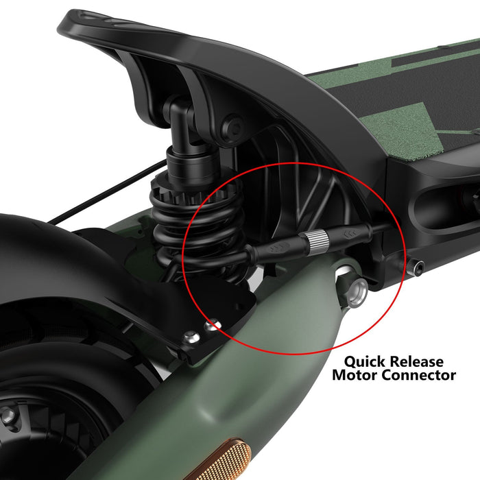 Nanrobot D6+ MAX All-Terrain Electric Scooter — Dual 1500W Motors, 60V 30Ah Battery, Hydraulic Suspension