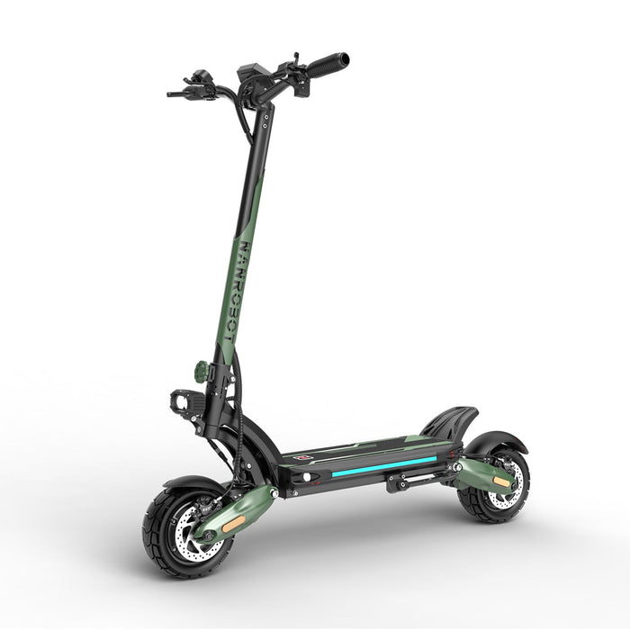 Nanrobot D6+ MAX All-Terrain Electric Scooter — Dual 1500W Motors, 60V 30Ah Battery, Hydraulic Suspension
