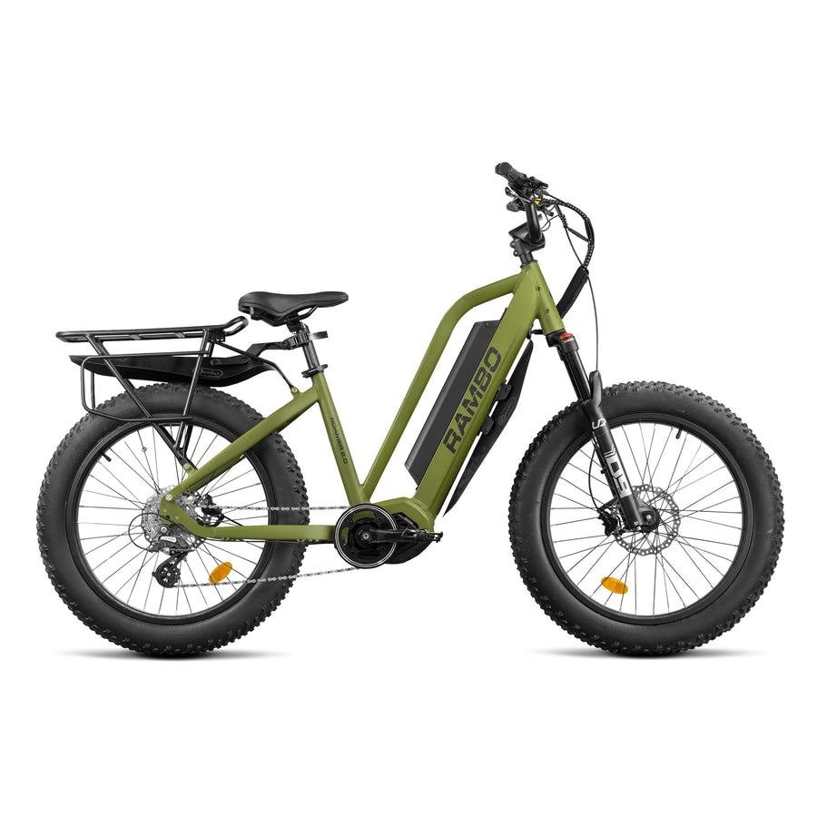 Rambo Roamer 2.0 28MPH Mid-Drive Electric Bike 750W