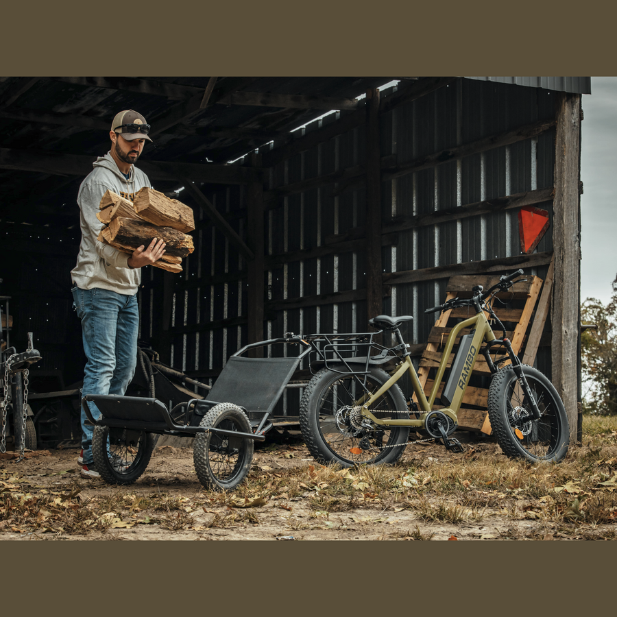 Rambo Roamer 2.0 28MPH Mid-Drive Electric Bike 750W