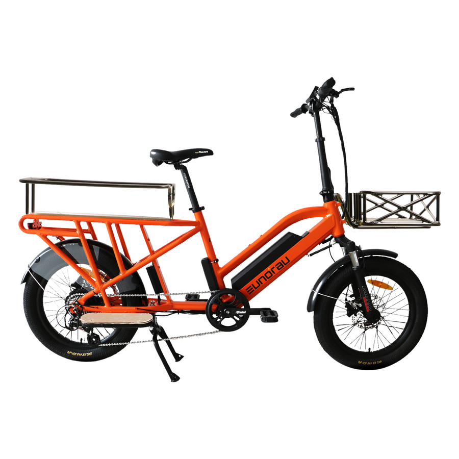 Eunorau G30-CARGO 500W Electric Cargo Bike, Max Speed 20 MPH