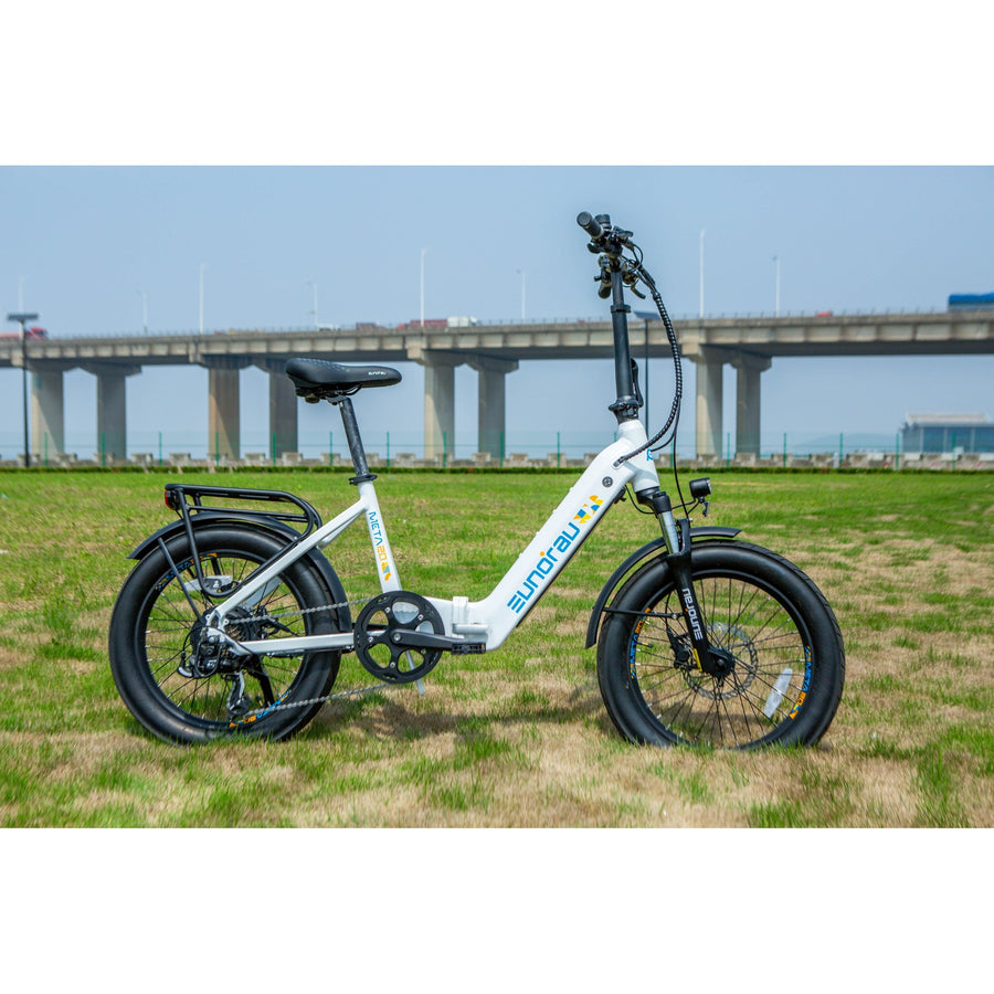 Eunorau META20 1.0 500W Foldable Electric Bike, Max Speed 20 MPH