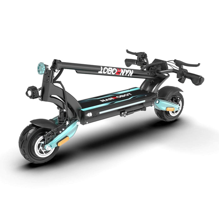 Nanrobot Lightning Pro Electric Scooter — Dual 800W Motors, 48V 18.2Ah Battery, KKE Hydraulic Suspension