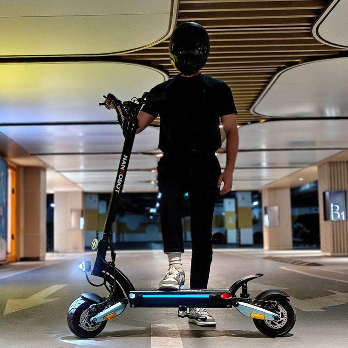 Nanrobot Lightning Pro Electric Scooter — Dual 800W Motors, 48V 18.2Ah Battery, KKE Hydraulic Suspension