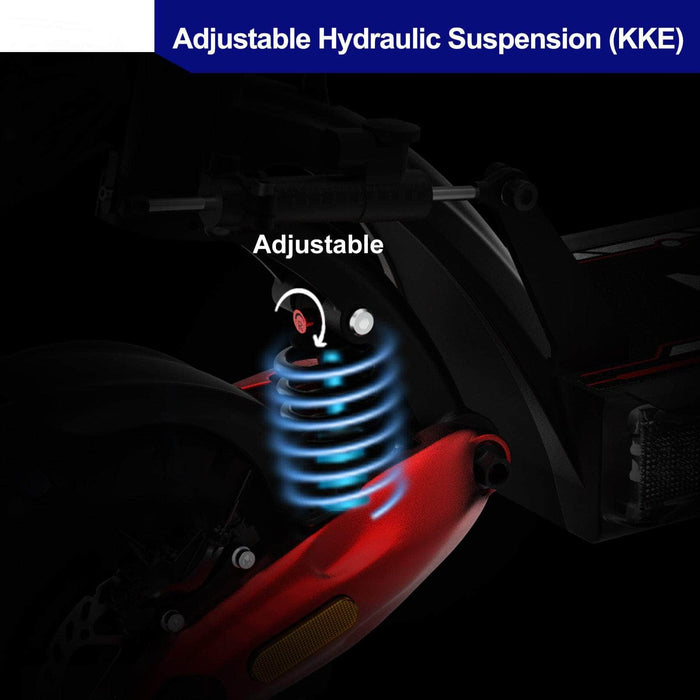 Nanrobot LS7+ 72V Electric Scooter — Dual 3000W Motors, 72V 35Ah Samsung Battery, Four-Piston Hydraulic Brakes