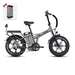 Rattan Electric Bikes Ebike + Extra Battery 40.5AH Rattan LM ULTRA 1000W 48V 40.5Ah Brushless Gear Hub Motor Full Suspension Fat Tire 4.0 Foldable 2-Seater Electric Bike with Hydraulic Brakes and Max Range of 120 Miles!