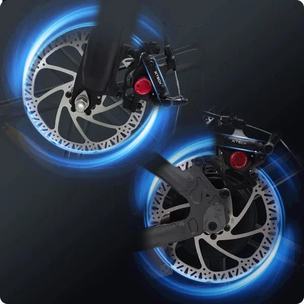Rattan LF Ultra Folding Fat Tire Electric Bike — 1000W Motor, Full Suspension, 40.5Ah Battery, 2-Seater Step-Through