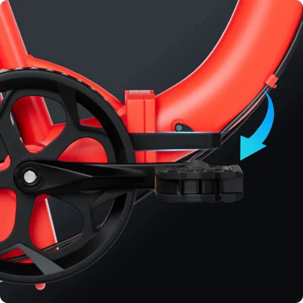 Rattan LF Ultra Folding Fat Tire Electric Bike — 1000W Motor, Full Suspension, 40.5Ah Battery, 2-Seater Step-Through