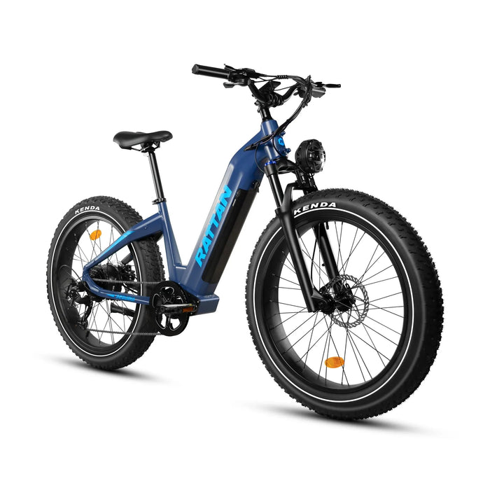 Rattan Sequoia 26-Inch Fat Tire Electric Bike — 750W Motor, Torque Sensor, 48V 20Ah Samsung Battery, Step-Through Frame