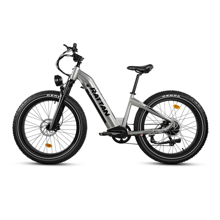Rattan Sequoia 26-Inch Fat Tire Electric Bike — 750W Motor, Torque Sensor, 48V 20Ah Samsung Battery, Step-Through Frame